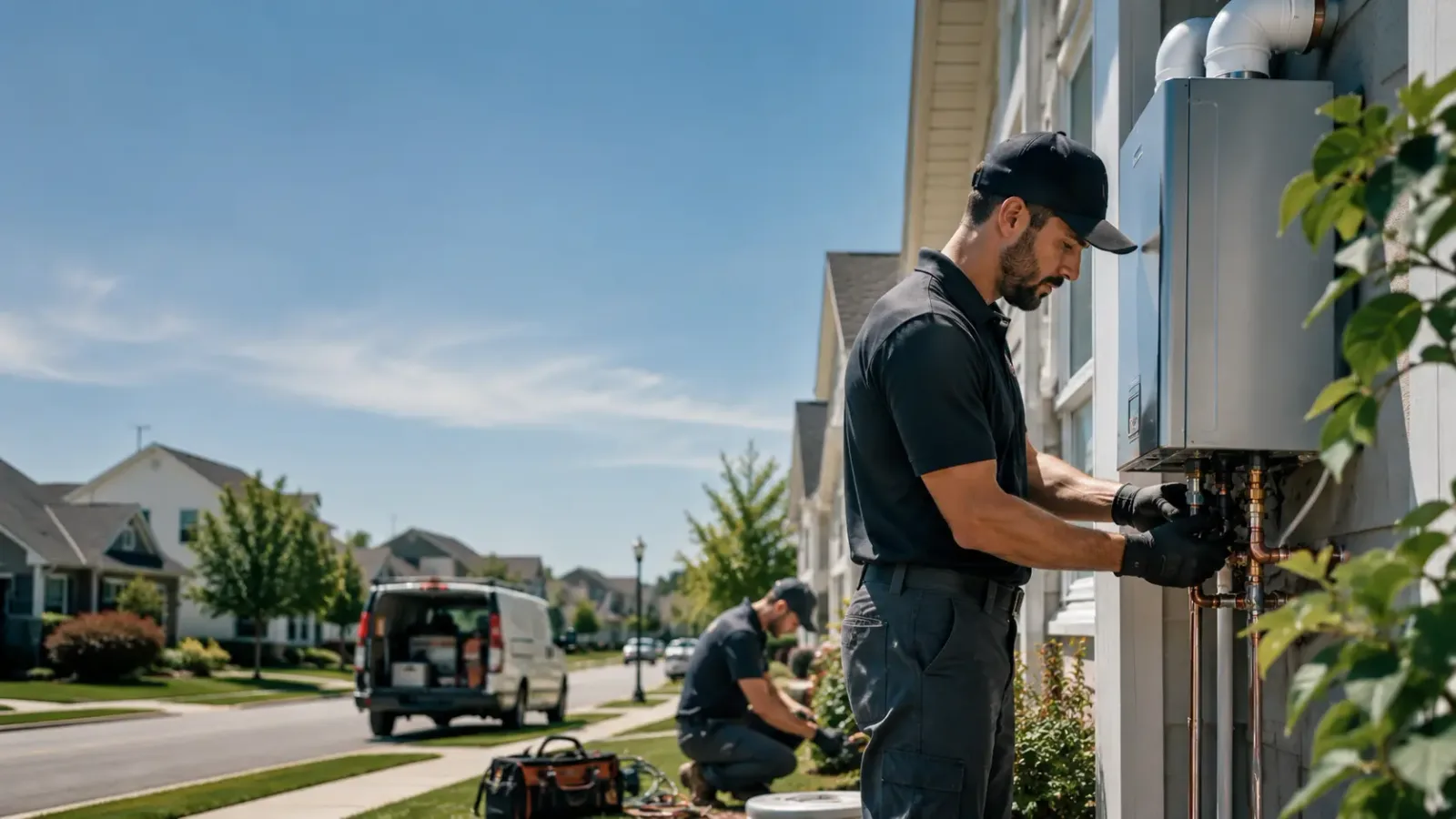 Tankless Water Heater Installation in Reading, MA